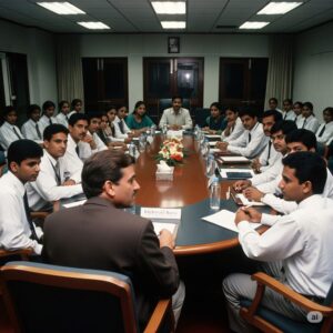 conference hall meeting